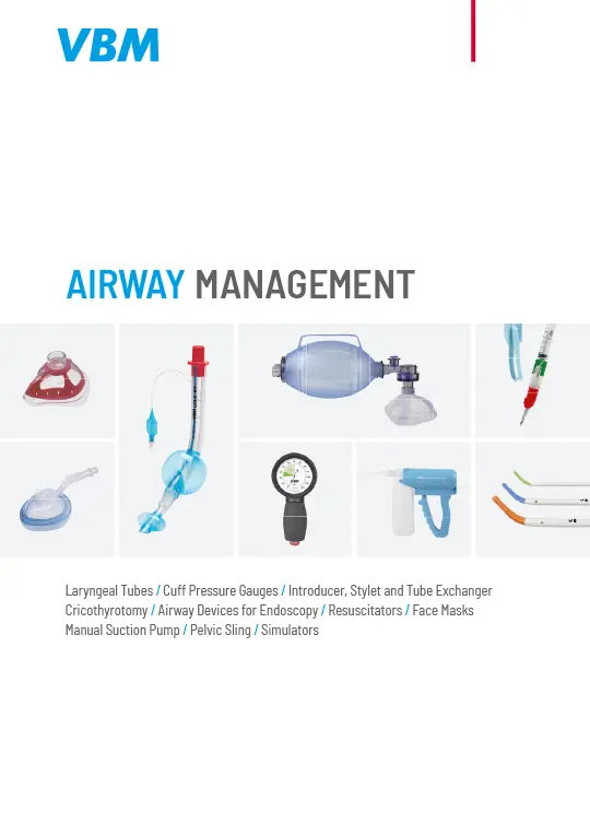 Catalogue Airway Management