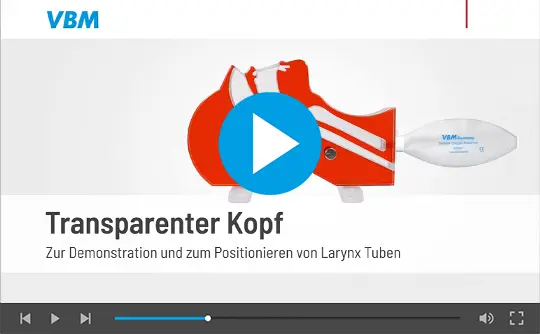 Anwendungsvideo Transparenter Kopf